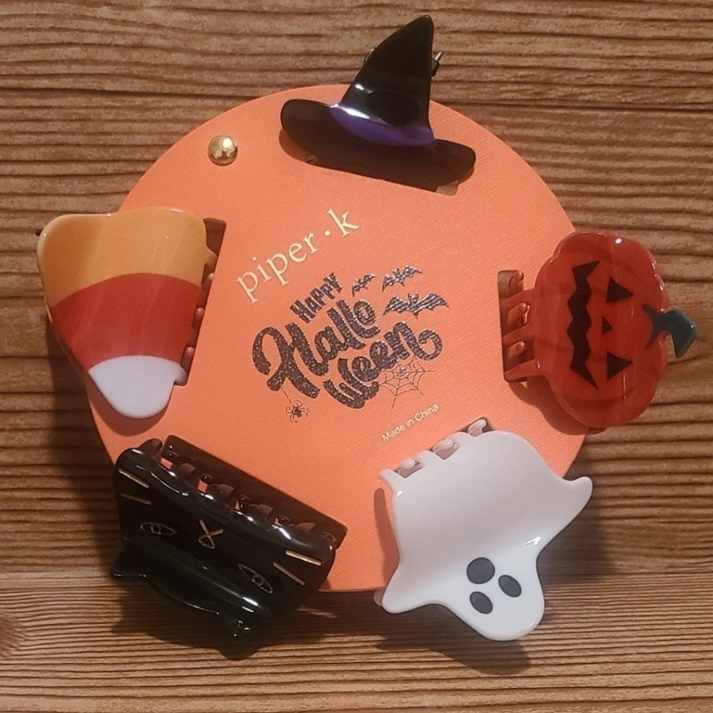 Piper K Halloween Hair Clips - Picture 2 of 3